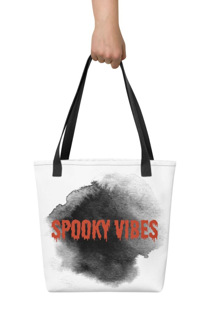 Halloween Tote Bag Spooky Vibes